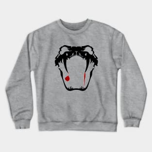 Snake skull Crewneck Sweatshirt